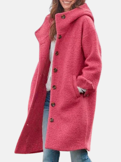 Mistrève | Manteau d’Hiver Femme avec Poches – Élégance Intemporelle et Confort Assuré