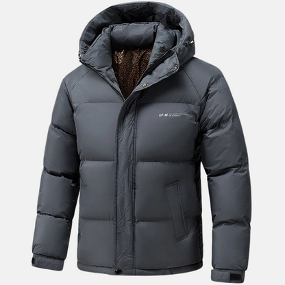 Mistrève | Doudoune Homme à Capuche – Protection Coupe-Vent et Style Urbain