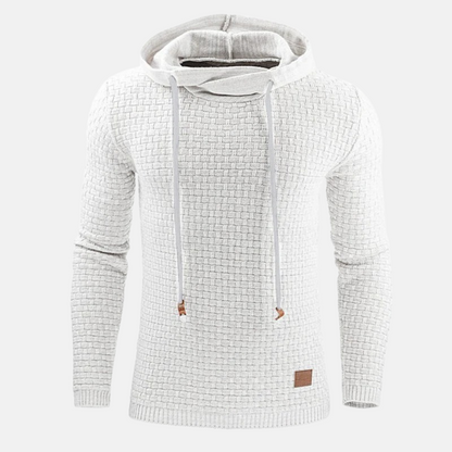 Mistrève | Sweat à Capuche Texturé pour Homme – Confort Quotidien et Style Décontracté