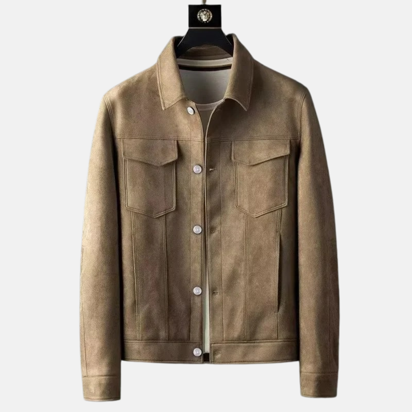 Mistrève | Veste en cuir suédé pour homme