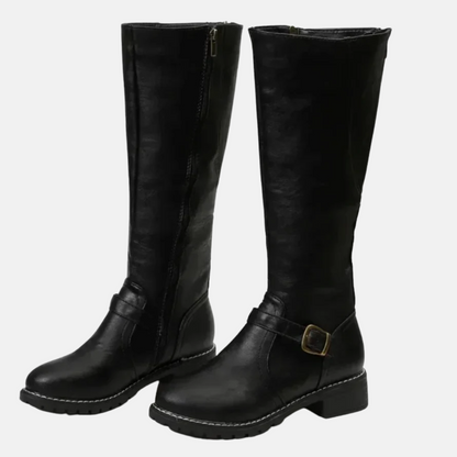 Mistrève | Bottes Hiver Femme Genou – Confort Quotidien & Élégance Durable