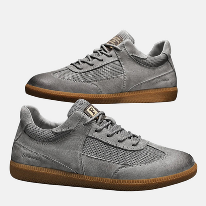 Mistrève | Baskets en Cuir Véritable Italien – Style Intemporel & Confort Durable