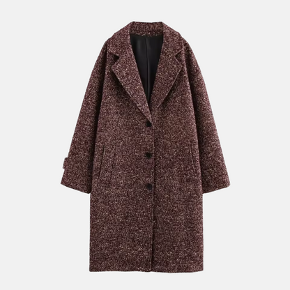 Mistrève | Manteau d'hiver en laine pour femme – Élégance intemporelle