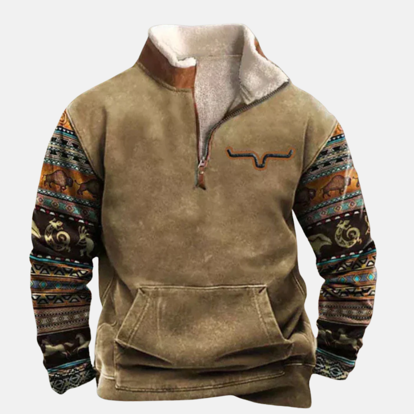 Mistrève | Pull Zippé Homme – Confort Moderne & Style Polyvalent