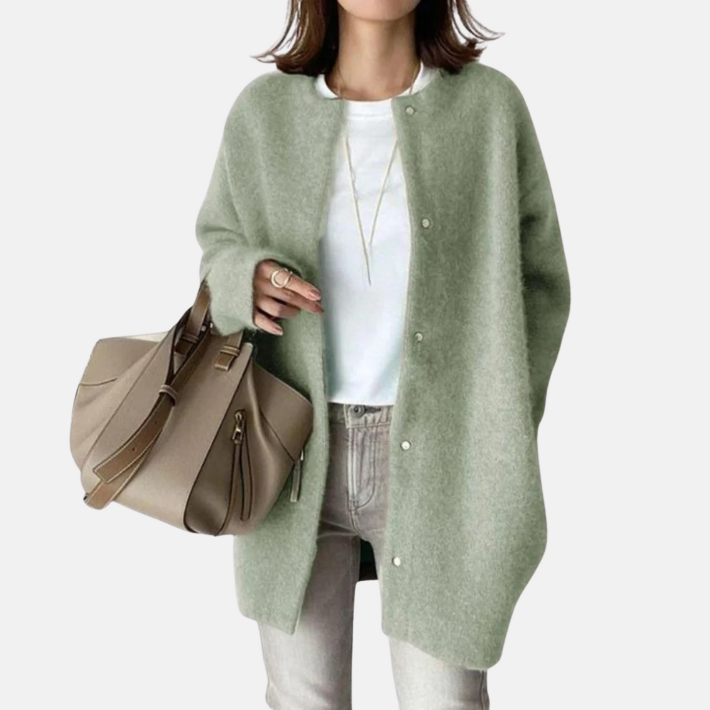 Mistrève | Gilet Long en Laine – Chaleur Élégante et Polyvalente