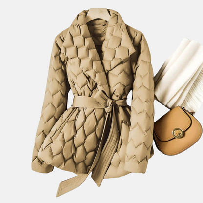 Mistrève | Manteau Femme Matelassé en Duvet – Élégance Chic & Chaleur Légère