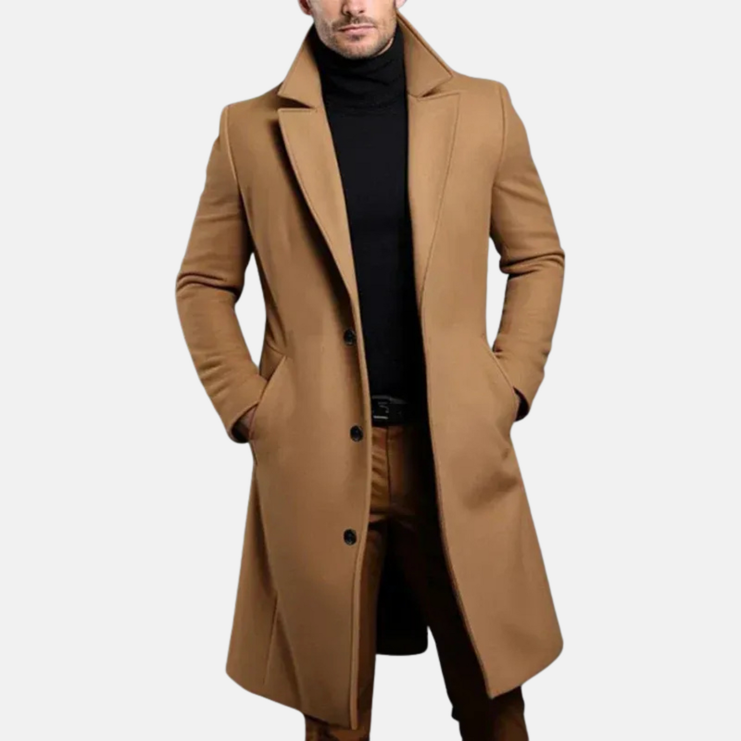 Mistrève | Manteau Homme en Laine – Élégance Classique & Chaleur Haut de Gamme