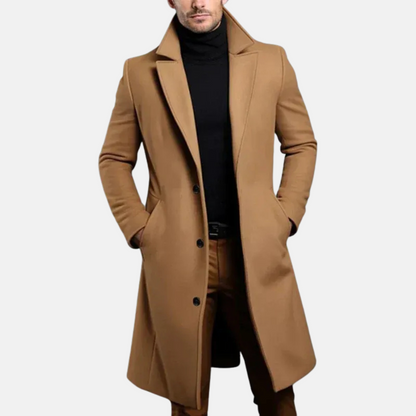 Mistrève | Manteau Homme en Laine – Élégance Classique & Chaleur Haut de Gamme