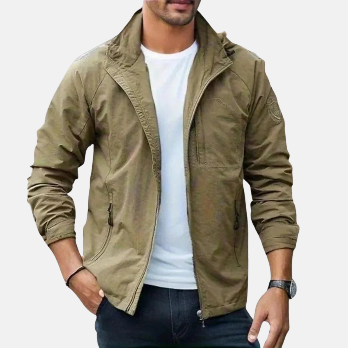 Mistrève | Veste Cargo Homme Classique – Style Polyvalent & Fonctionnalité Durable