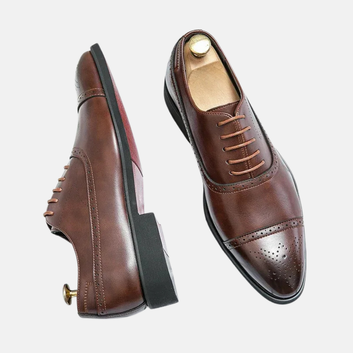 Mistrève | Richelieus Classiques en Cuir à Lacets pour Homme