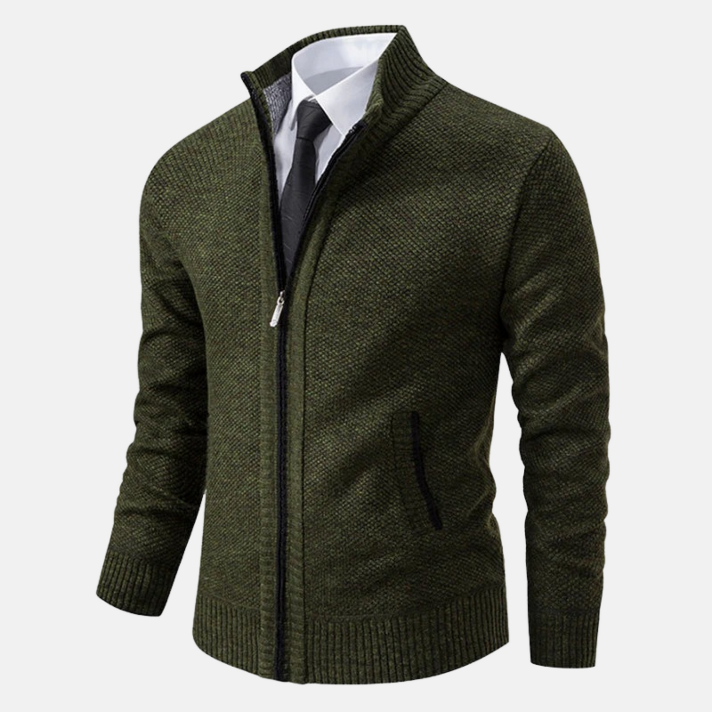 Mistrève | Gilet Zippé Homme Moderne – Élégance Polyvalente