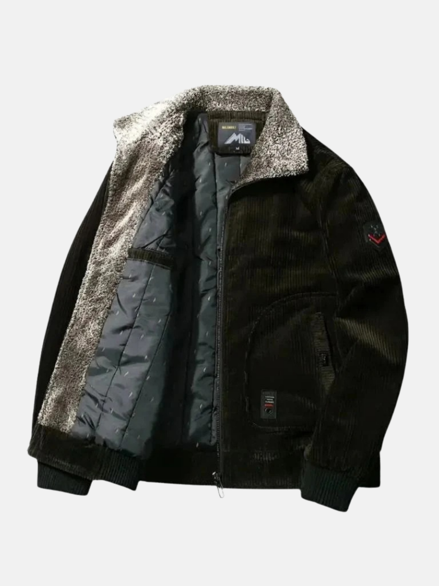Mistrève | Veste Velours Côtelé Thermique – Chaleur Moderne et Style Distingué