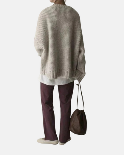 Mistrève | Pull Oversize avec Poche Frontale