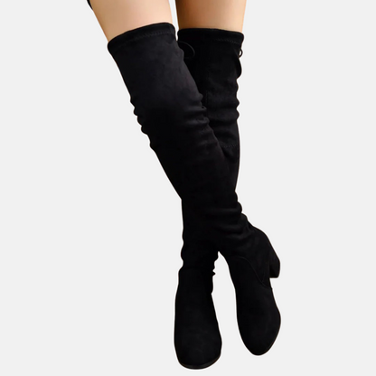 Mistrève | Cuissardes Femme Daim  – Élégance Audacieuse et Style Sophistiqué