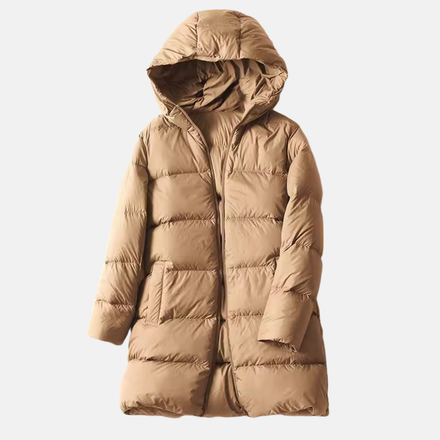 Mistrève | Doudoune Longue Femme à Capuche – Chaleur Optimale et Élégance Décontractée