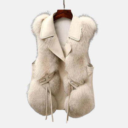 Mistrève | Gilet en  Fourrure – Élégance et Chaleur Hivernale