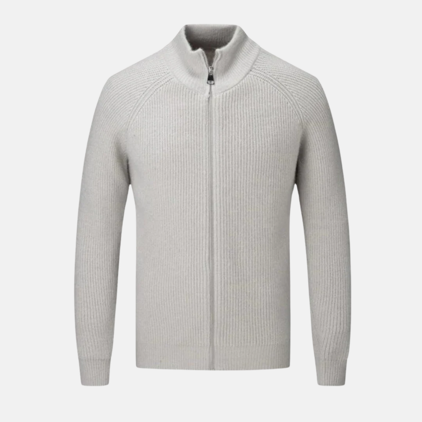 Mistrève | Cardigan Zippé Smart Casual Homme – Style Contemporain et Confort Élégant