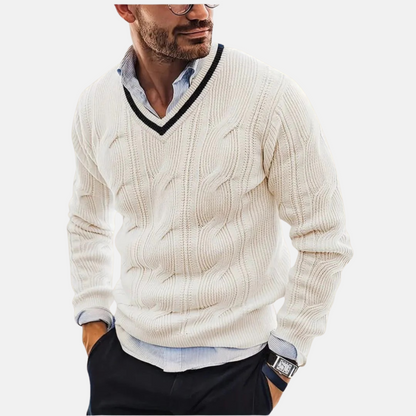 Mistrève | Pull Homme Maille Italienne – Élégance Intemporelle & Confort Luxueux