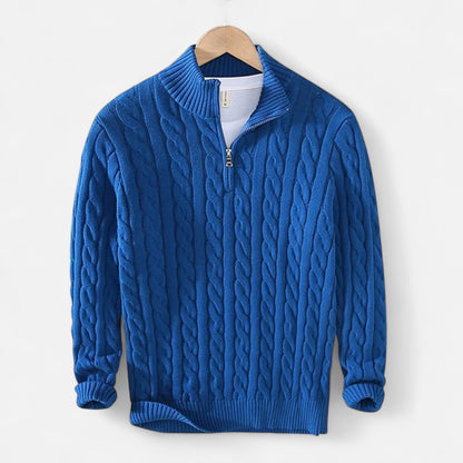 Mistrève | Pull Homme 100 % Coton – Confort Pur et Élégance Naturelle