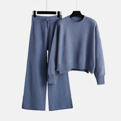 Mistrève | Ensemble 2 Pièces en Maille pour Femme – Confort  & Élégance Décontractée