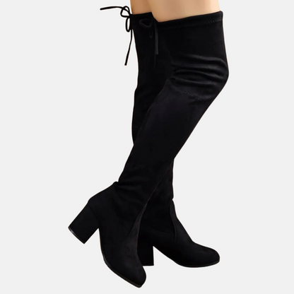Mistrève | Cuissardes Femme Daim  – Élégance Audacieuse et Style Sophistiqué