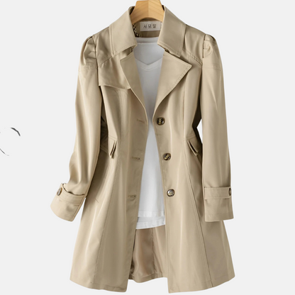 Mistrève | Manteau Trench  – Chaleur Légère & Élégance Intemporelle