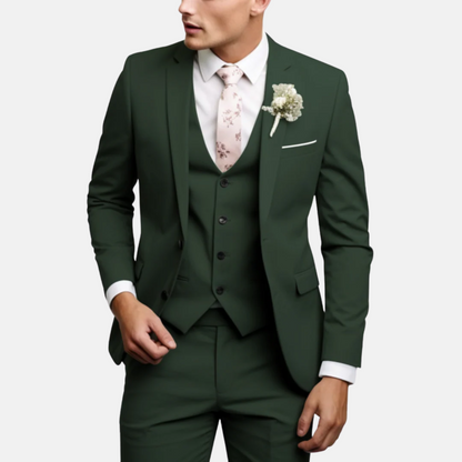 Mistrève | Costume 3 Pièces Homme Slim Fit – Élégance Moderne pour Mariages et Cérémonies