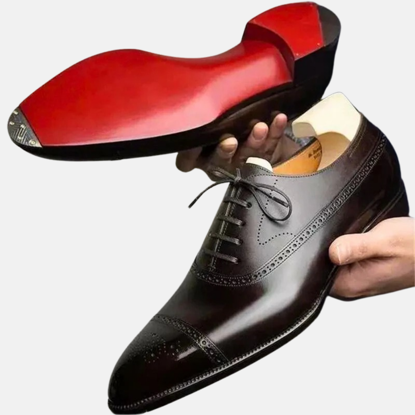 Mistrève | Richelieus Classiques en Cuir à Lacets pour Homme