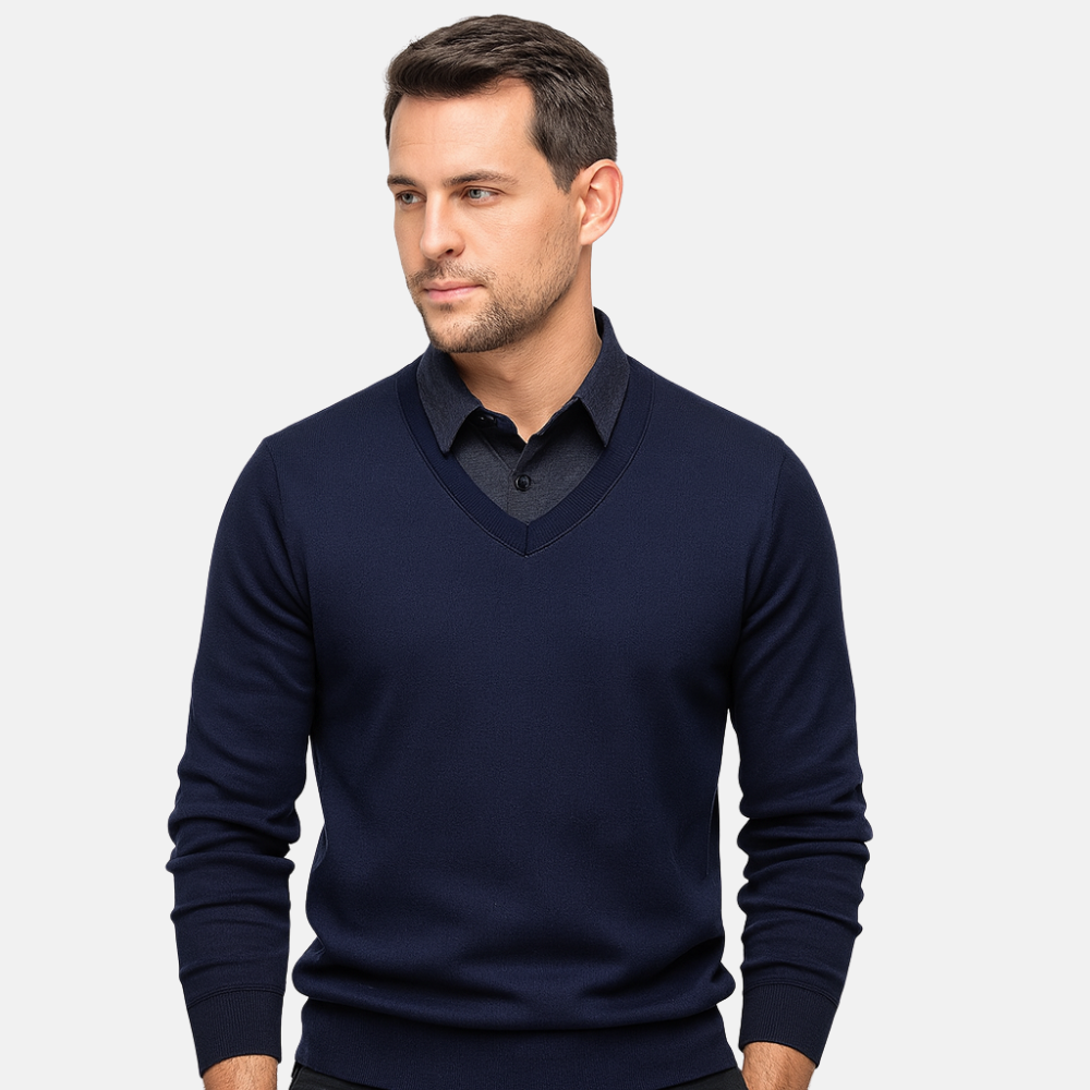 Mistrève | Chemise En Tricot Homme – L’Élégance Décontractée Des Jours D’Automne