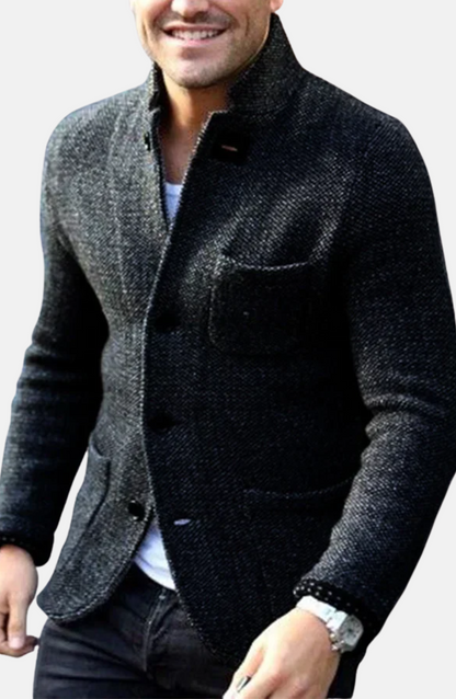 Mistrève | Veste Cardigan Rétro Homme – Charme Vintage & Élégance Moderne