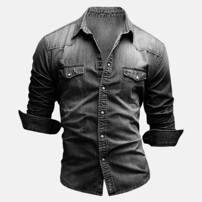 Mistrève | Chemise en Jean pour Homme – Moderne & Décontractée