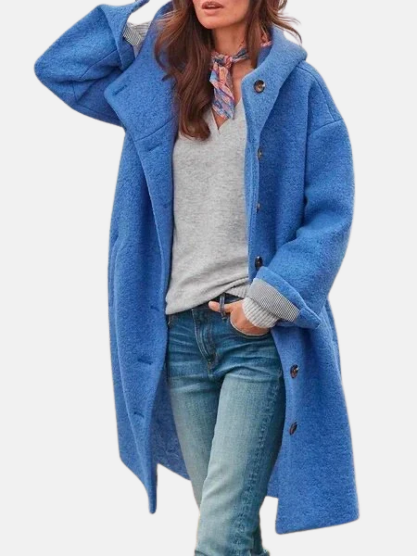 Mistrève | Manteau d’Hiver Femme avec Poches – Élégance Intemporelle et Confort Assuré