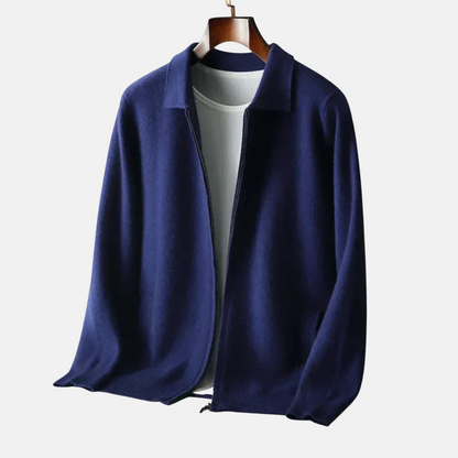 Mistrève | Gilet Zippé Homme Coupe Ajustée – Chaleur Douce et Style Raffiné