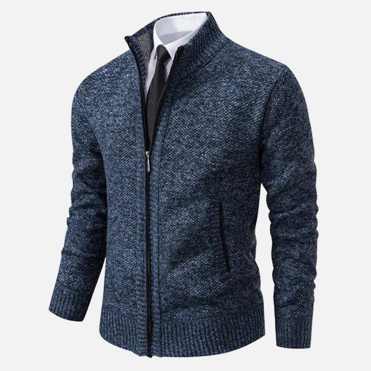 Mistrève | Gilet Zippé Homme Moderne – Élégance Polyvalente