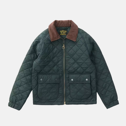 Mistrève | Veste matelassée rétro homme – Élégance vintage et chaleur d’hiver