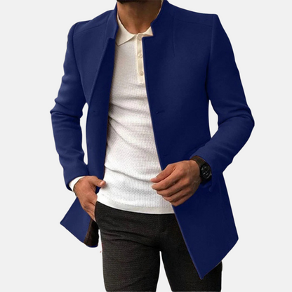 Mistrève | Manteau Long Homme Élégant – Chic Intemporel
