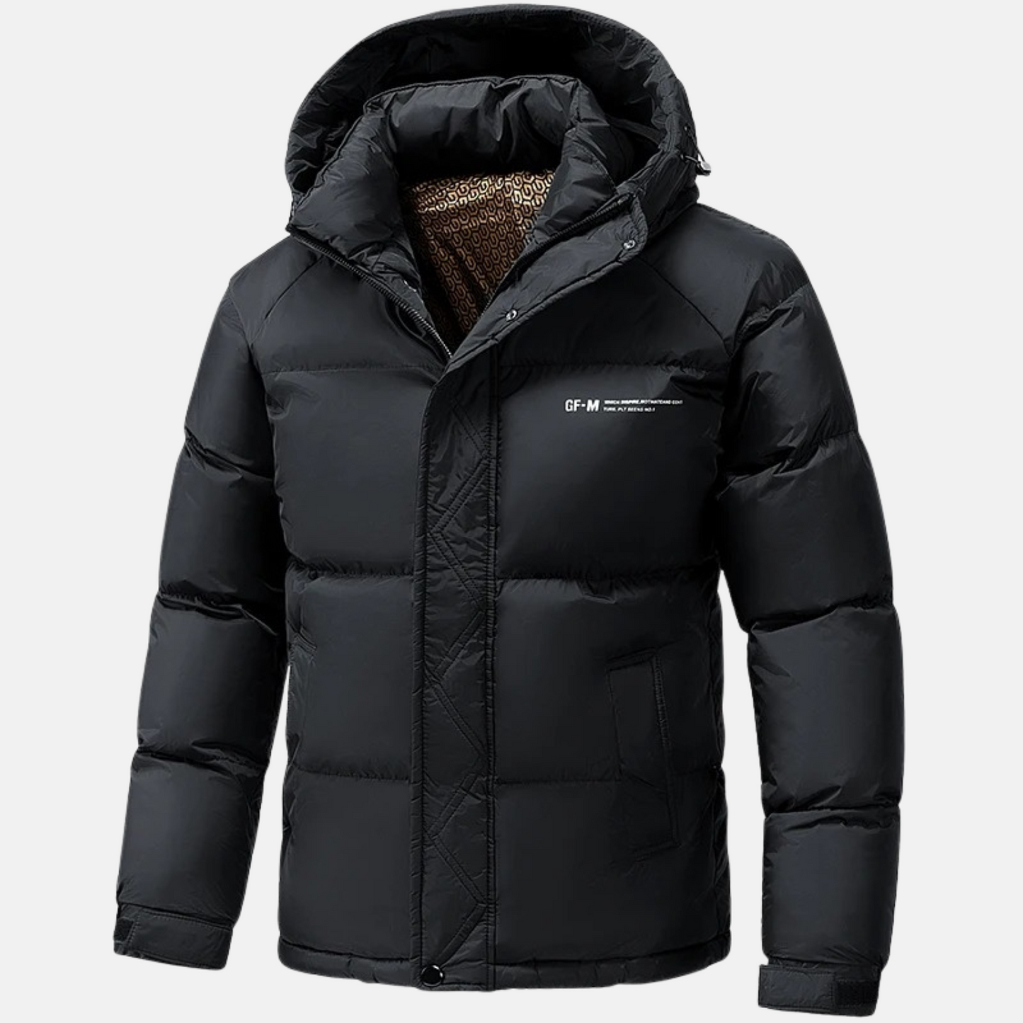 Mistrève | Doudoune Homme à Capuche – Protection Coupe-Vent et Style Urbain