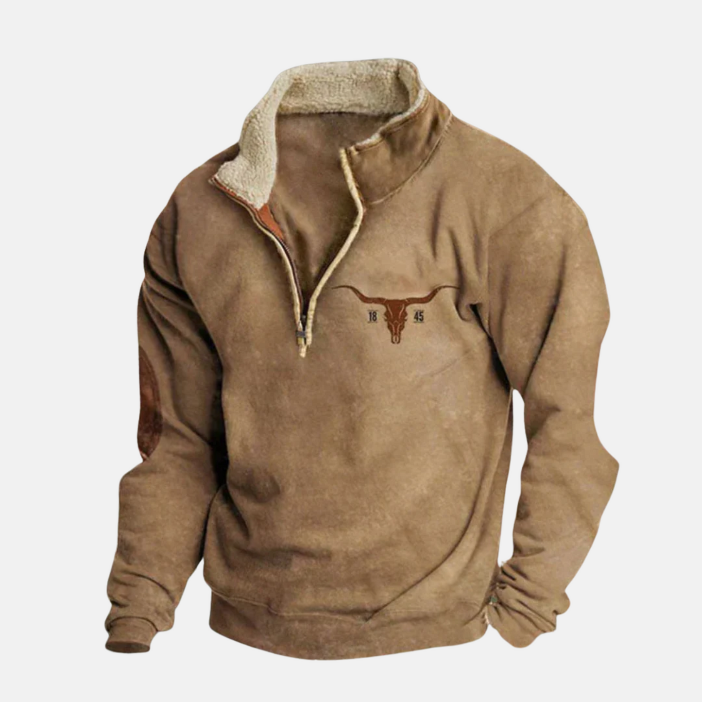 Mistrève | Pull Zippé Homme – Confort Moderne & Style Polyvalent