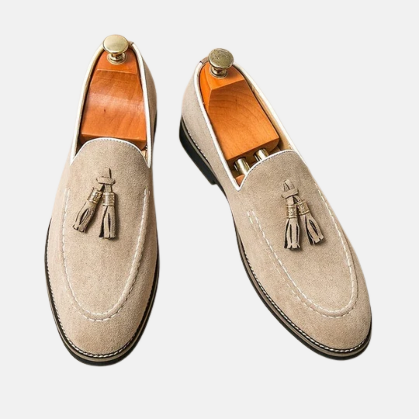 Mistrève | Mocassins en Daim à Pampilles pour Homme