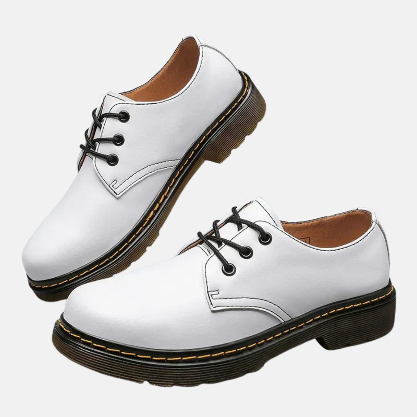 Mistrève | Chaussures Oxford Homme en Cuir Lisse – Élégance Classique & Confort Intemporel