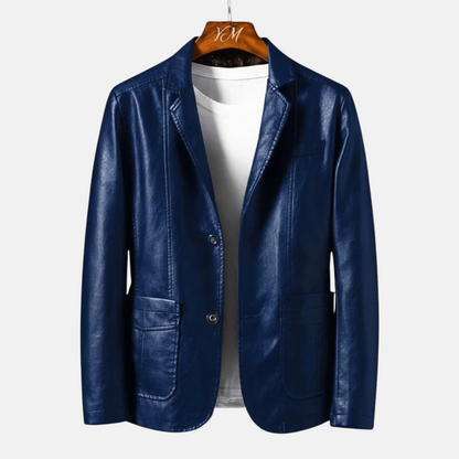 Mistrève | Veste Homme en Cuir – Élégance Classique et Style Intemporel