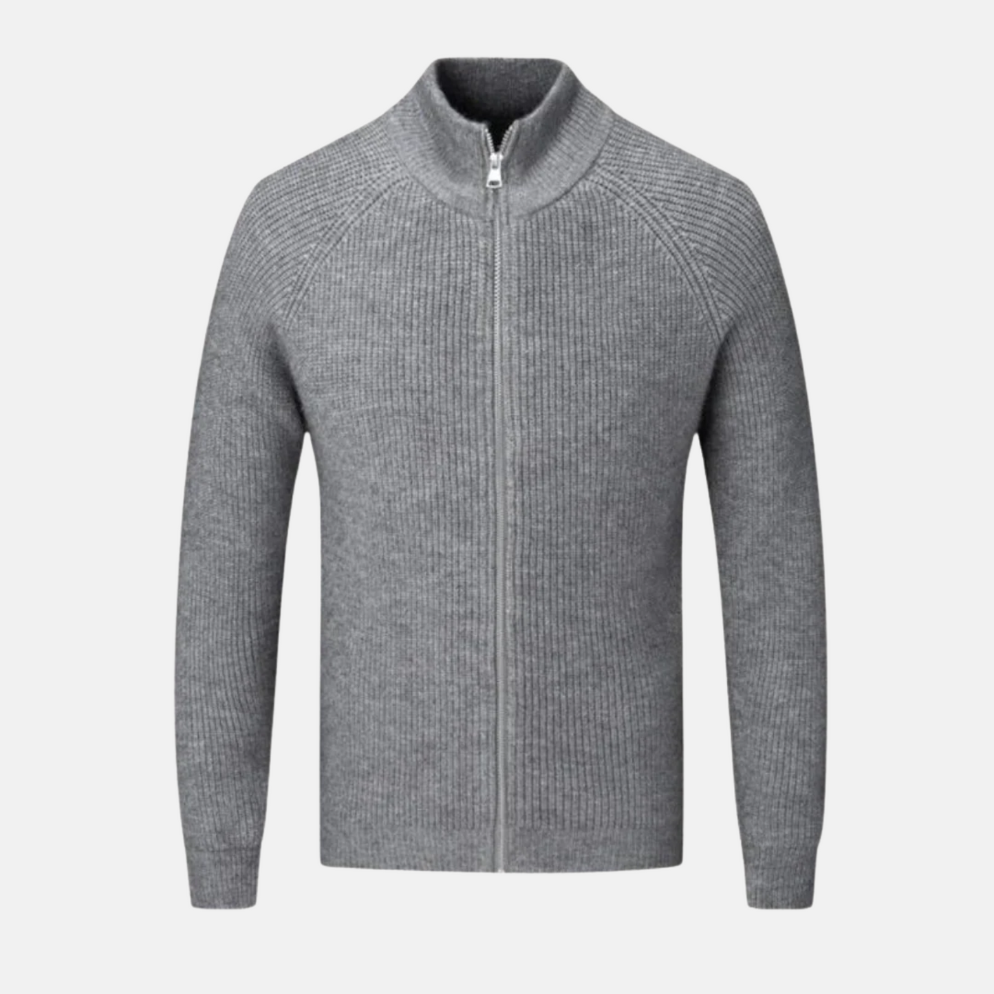 Mistrève | Cardigan Zippé Smart Casual Homme – Style Contemporain et Confort Élégant