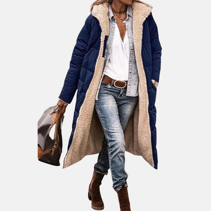 Mistrève | Manteau Long Hiver Femme – Chaleur Optimale & Élégance Intemporelle