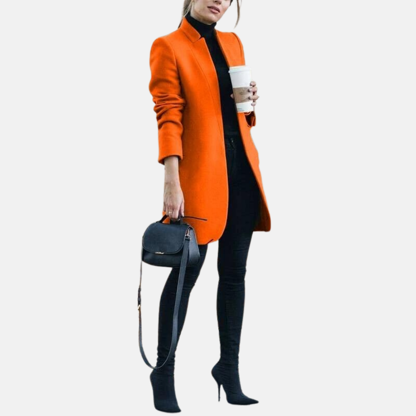 Mistrève | Manteau long pour femme – Élégance intemporelle et féminité raffinée