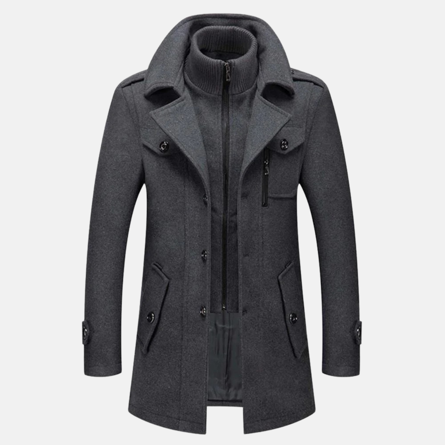 Mistrève | Manteau Homme – Élégance Bimatière et Protection Saisonnière