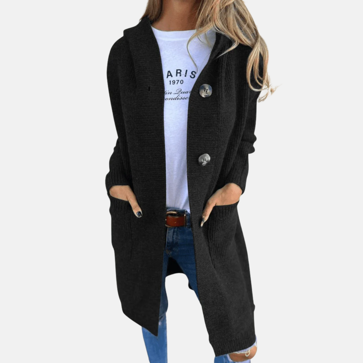 Mistrève | Gilet Long Femme – Élégance et Confort Douillet