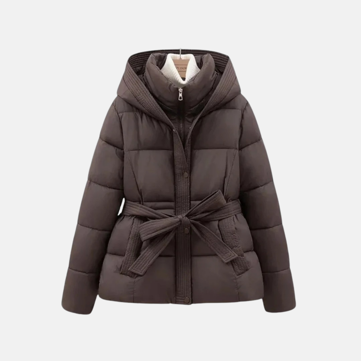 Mistrève | Parka Ceinturée – Chaleur Profonde et Élégance Hivernale