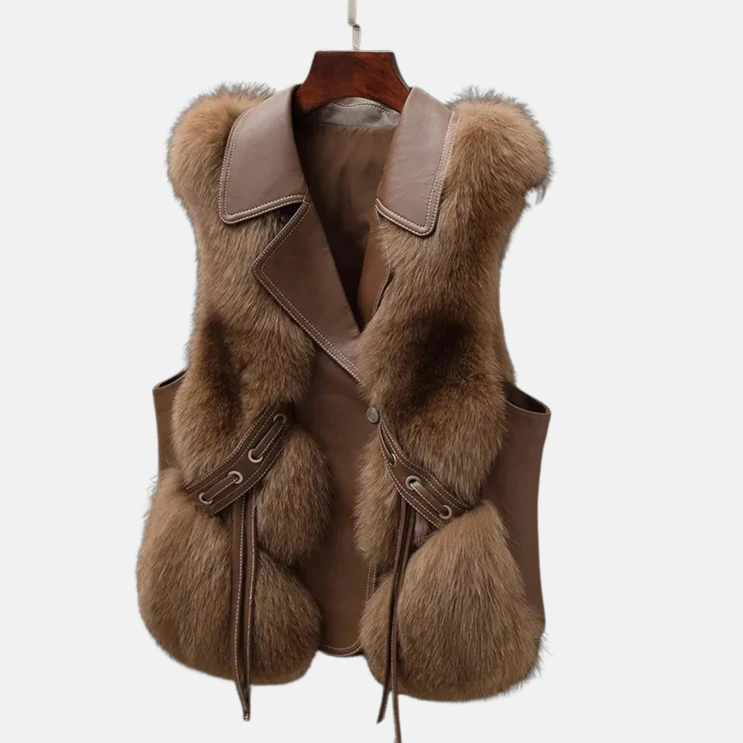 Mistrève | Gilet en  Fourrure – Élégance et Chaleur Hivernale