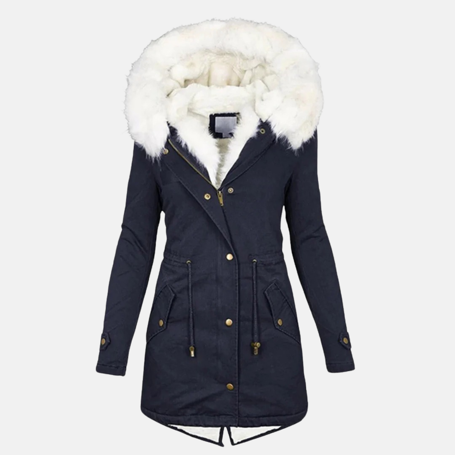 Mistrève | Manteau Long Femme Hiver   – Chaleur & Élégance Imperméable