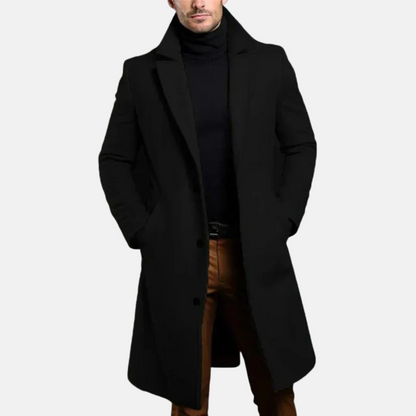 Mistrève | Manteau Homme en Laine – Élégance Classique & Chaleur Haut de Gamme